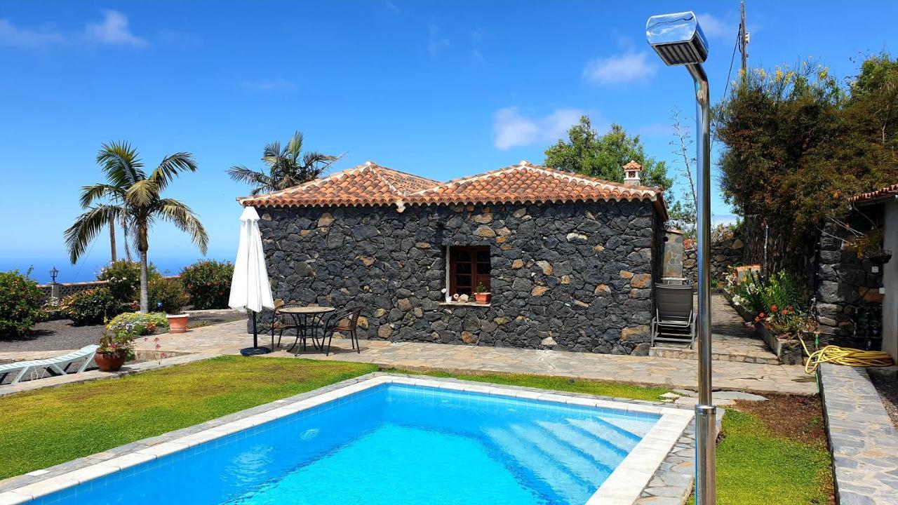 Climatized Pool Free Wifi Casa Rural Las Pareditas Tijarafe Eksteriør bilde