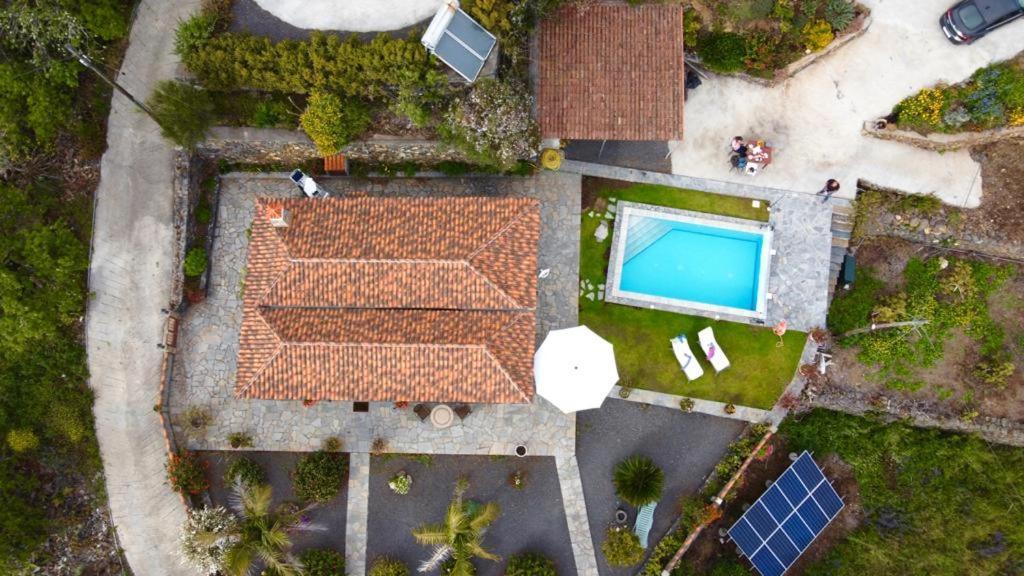 Climatized Pool Free Wifi Casa Rural Las Pareditas Tijarafe Eksteriør bilde