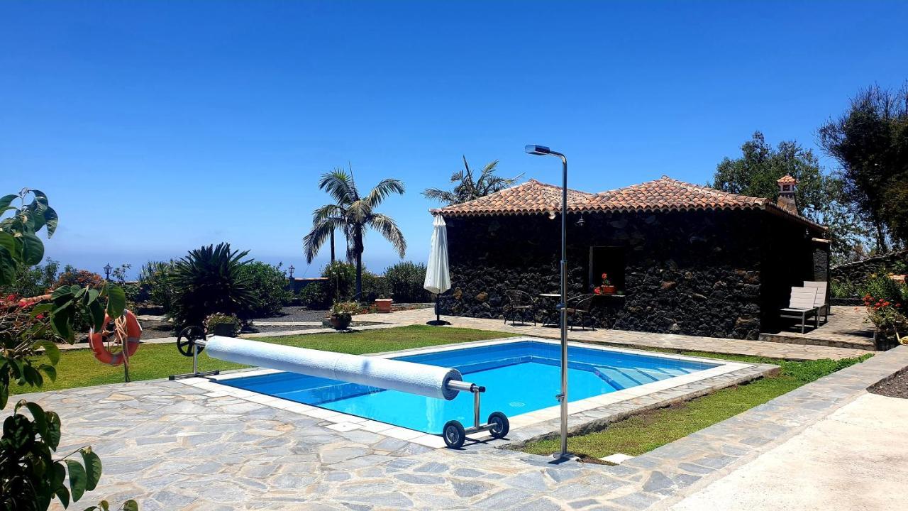 Climatized Pool Free Wifi Casa Rural Las Pareditas Tijarafe Eksteriør bilde